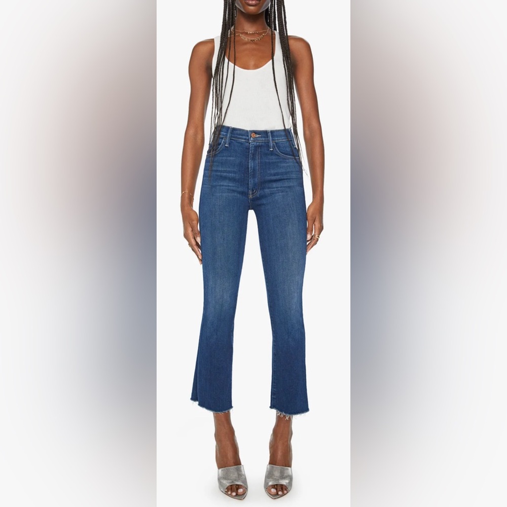 MOTHER-The Hustler Ankle Fray - Sz 30